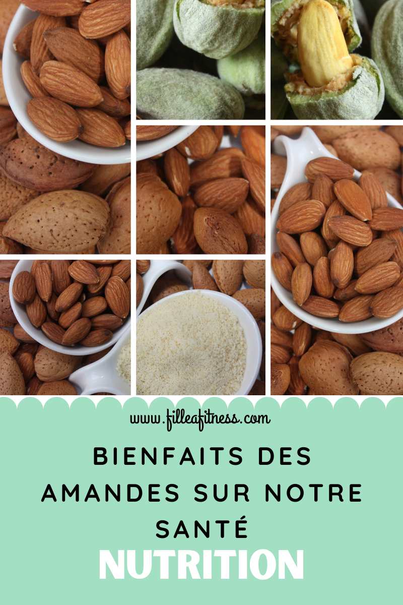 Bienfaits des amandes sur notre santé, sa valeur nutritionnelle, mon avis.